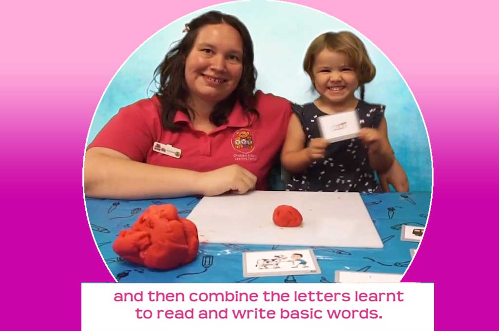 I Love Reading Spelling with Playdough Activity