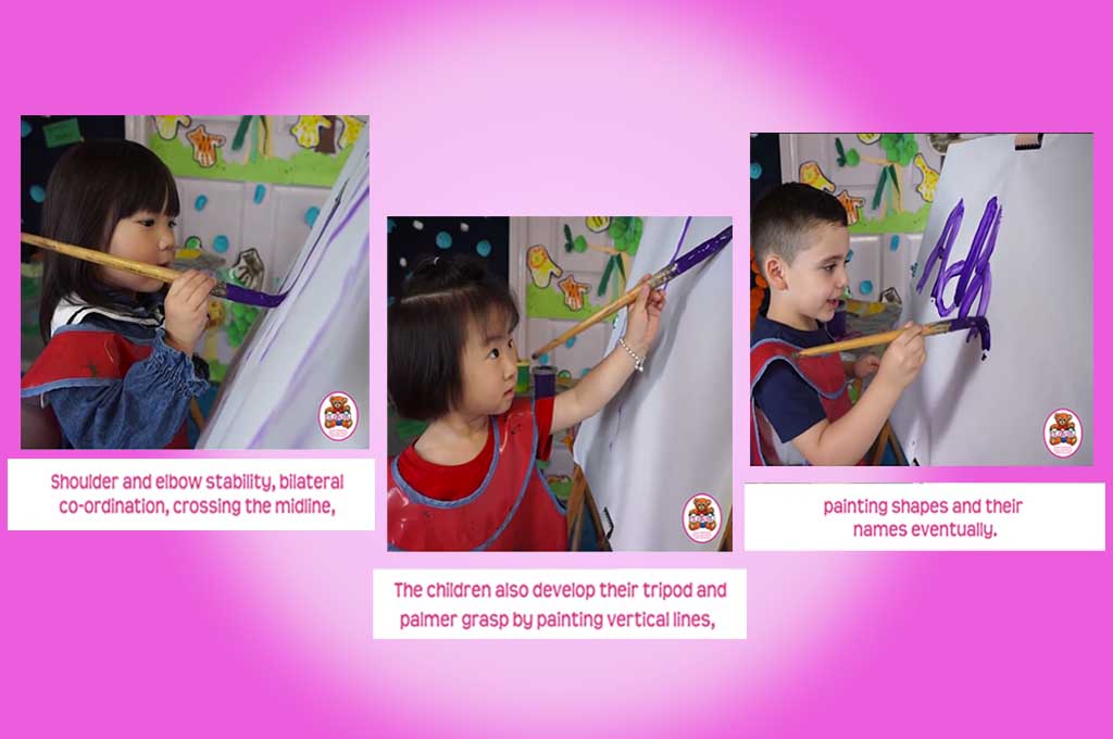 easel painting activity