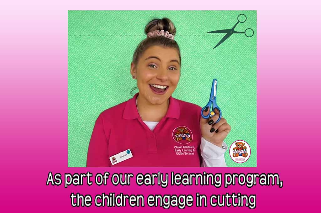 cutting with scissors for children