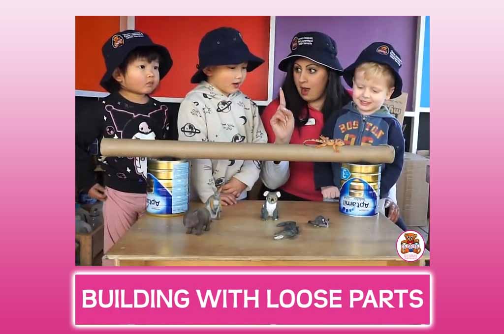 loose parts childcare activity